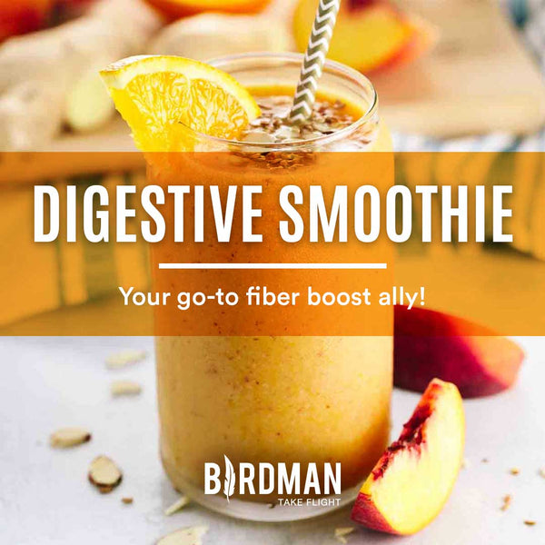 Digestive Acacia Smoothie High in Vegan Protein