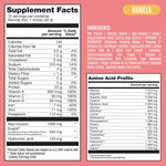 Fitmingo Plant Based Protein Powder - Vanilla Flavor - 1.12lbs