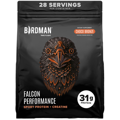 Falcon Performance Sport Protein Powder with Creatine - Chocolate Flavor - 3lbs