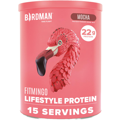 Fitmingo Plant Based Protein Powder - Mocha Flavor - 1.12lbs