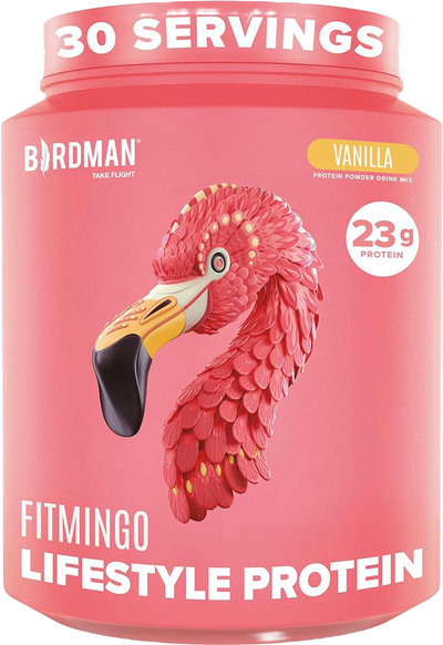 Fitmingo Plant Based Protein Powder - Vanilla Flavor - 2.24lbs