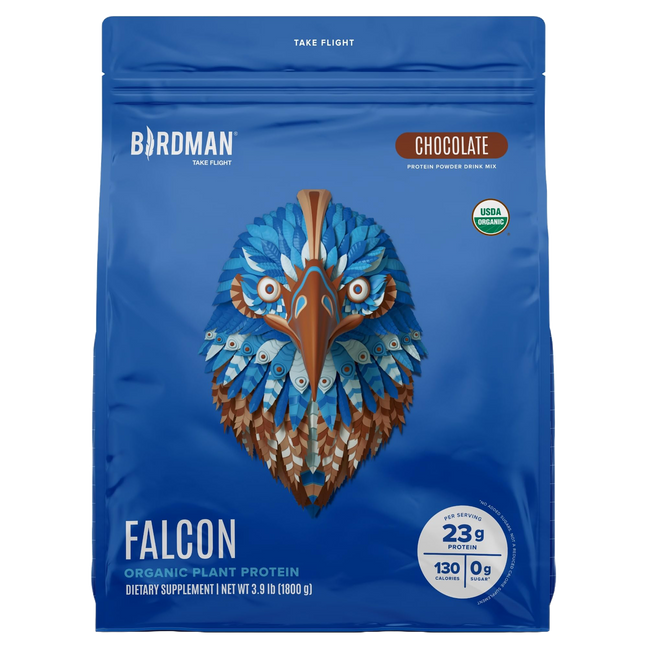 Falcon Protein Plant-Based Protein Powder - Chocolate Flavor - 3.9lbs