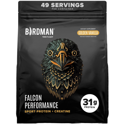 Falcon Performance Sport Protein Powder with Creatine - Vanilla Flavor - 5lbs