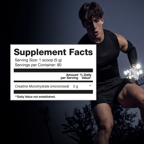 High-Purity Micronized Creatine Monohydrate - 0.8lbs