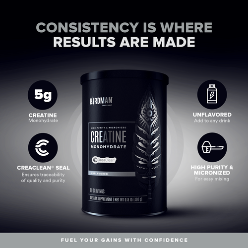 High-Purity Micronized Creatine Monohydrate - 0.8lbs