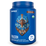 Falcon Protein Plant-Based Protein Powder - Chocolate Flavor -  2.64lbs