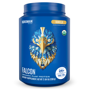 Falcon Protein Plant-Based Protein Powder - Vanilla Flavor - 2.64lbs PACK
