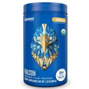 Falcon Protein Plant-Based Protein Powder - Vanilla Flavor - 1.32lbs PACK