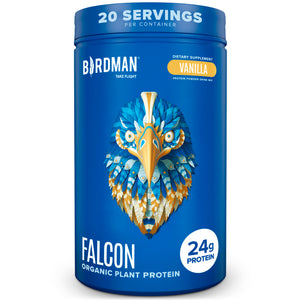 Falcon | Plant Based Protein Powder | Vanilla Flavor -  600g