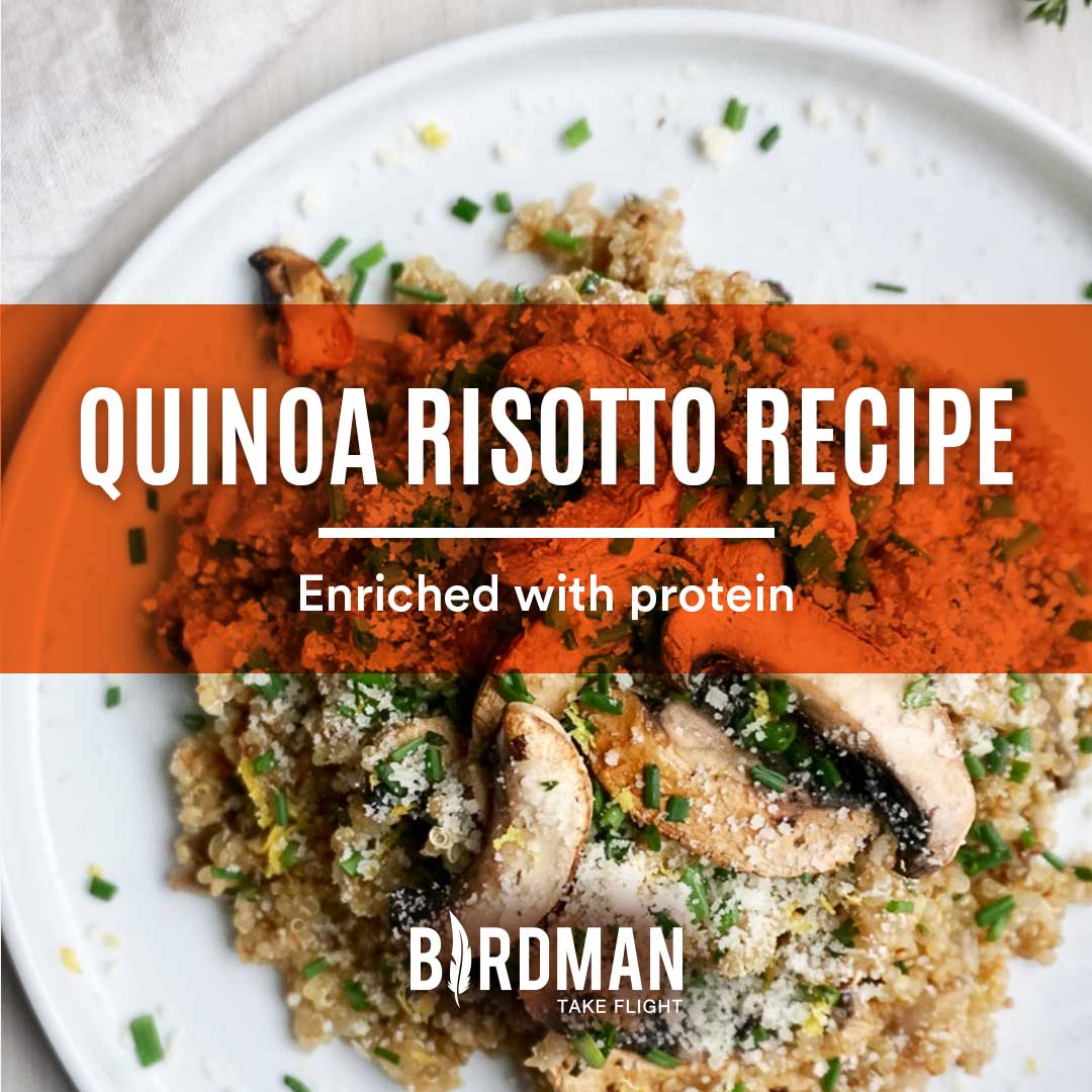 Peruvian Quinoa Risotto Superfood Recipe - Quinoa Risotto I Birdman Life Blog — Birdman USA