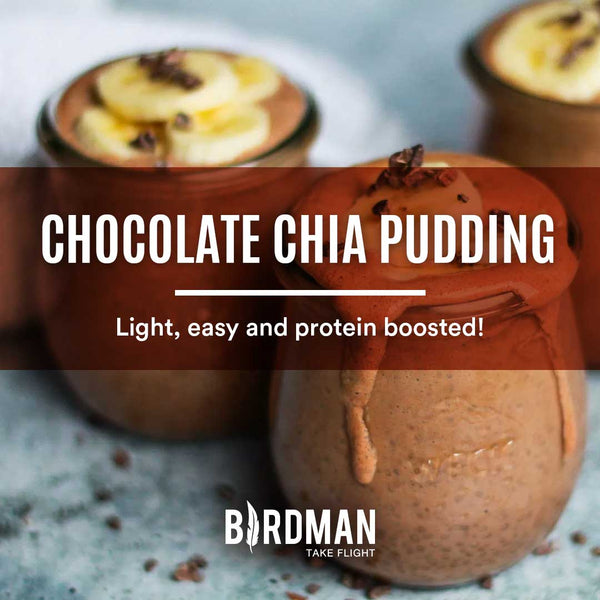 Chocolate Chia Seed Pudding (Vegan + Protein)