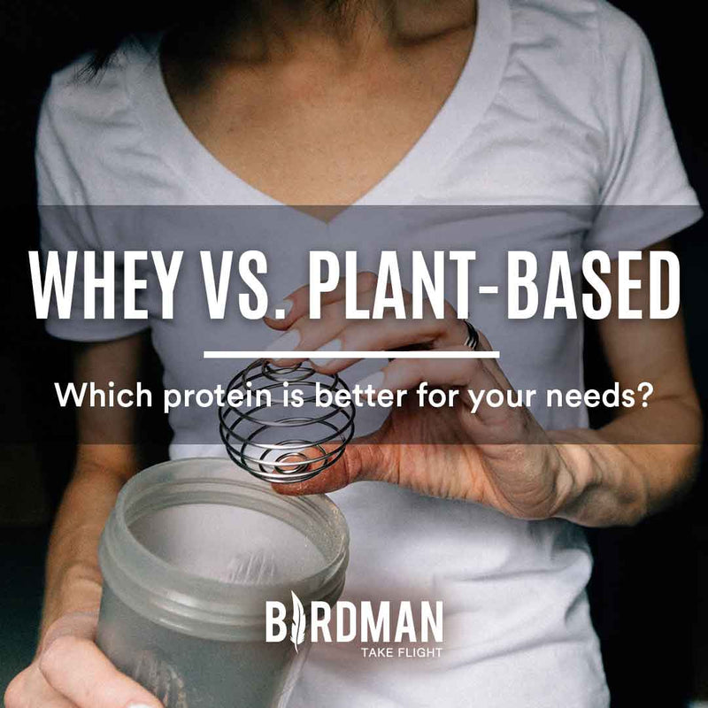 Whey Protein vs Plant-Based Protein
