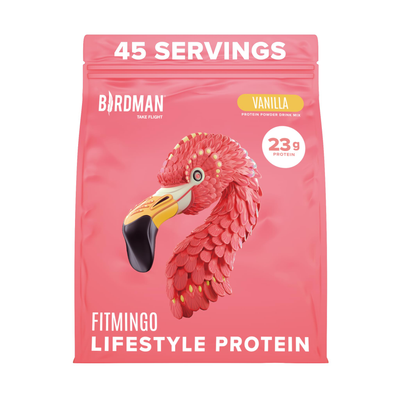 Fitmingo Plant Based Protein Powder - Vanilla Flavor - 3.3lbs