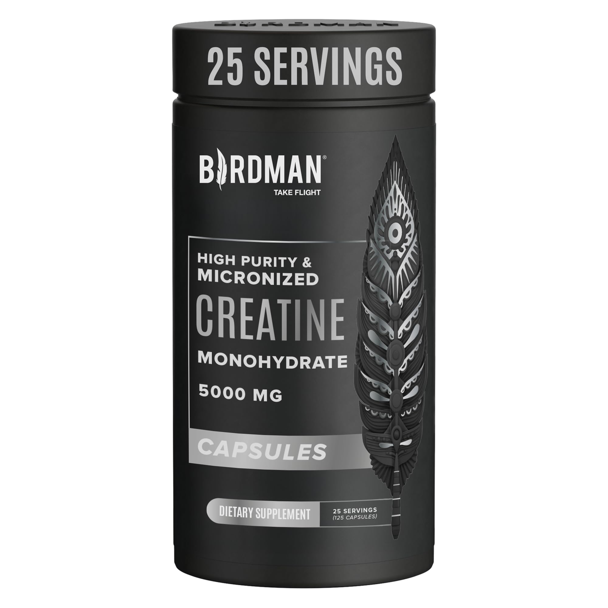 Créatine Monohydrate En Gélules – 1200 Mg Par Dose, 60 Capsules – SPROUT (sans Gluten, Vegan)