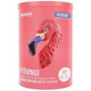 Fitmingo Plant Based Protein Powder - Blueberry Flavor - 1.12lbs