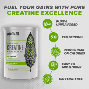 Premium High-Purity Micronized Creatine - 0.6lbs
