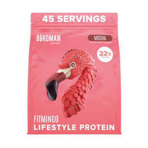Fitmingo Plant Based Protein Powder - Mocha Flavor - 3.3lbs