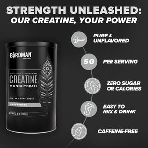 High-Purity Micronized Creatine Monohydrate - 0.8lbs