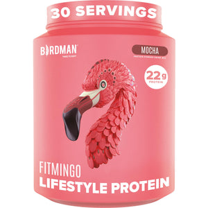 Fitmingo Plant Based Protein Powder - Mocha Flavor - 2.24lbs