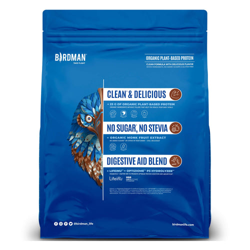 Falcon Protein Plant-Based Protein Powder - Chocolate Flavor -  3.9lbs