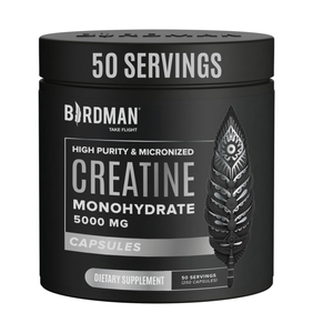High-Purity Micronized Creatine Monohydrate in Capsules - 250 Capsules