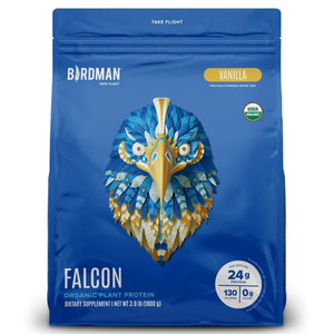 Falcon Protein Plant-Based Protein Powder - Vanilla Flavor -  3.9lbs