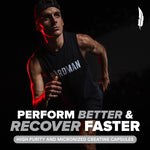 High-Purity Micronized Creatine Monohydrate in Capsules - 250 Capsules