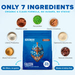Falcon Protein Plant-Based Protein Powder - Chocolate Flavor -  3.9lbs