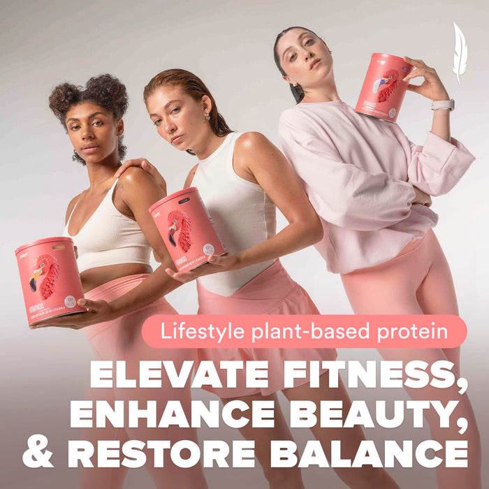 Fitmingo Plant Based Protein Powder - Vanilla Flavor - 3.3lbs