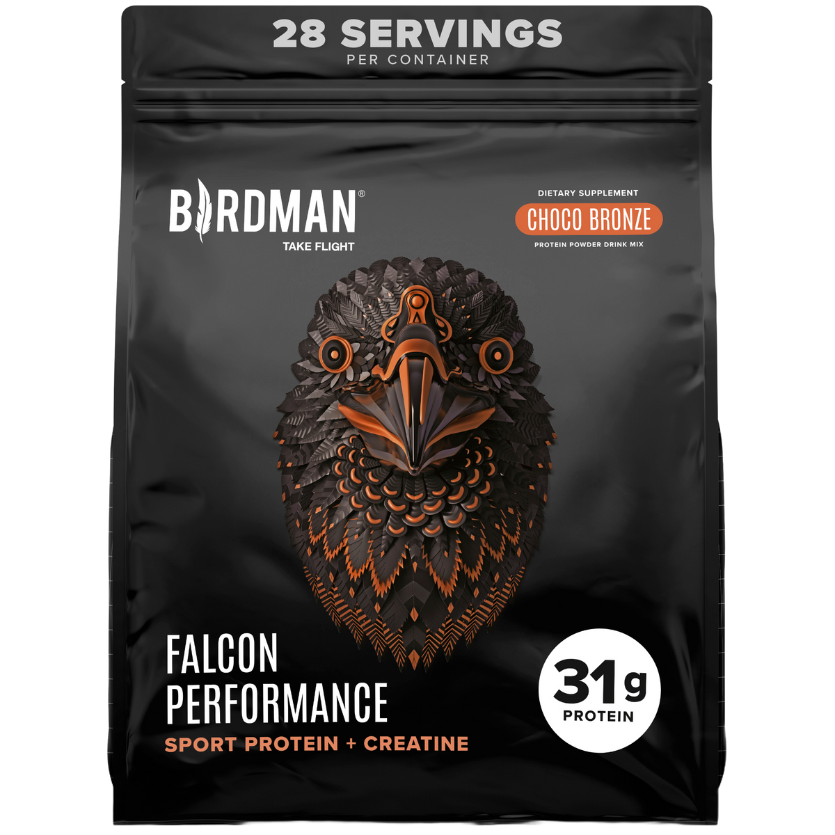 Falcon Performance Sport Protein Powder with Creatine - Chocolate