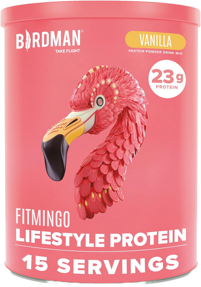 Fitmingo Plant Based Protein Powder - Vanilla Flavor - 1.12lbs