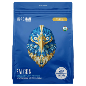 Falcon Protein Plant-Based Protein Powder - Vanilla Flavor -  3.9lbs PACK