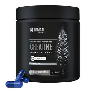 High-Purity Micronized Creatine Monohydrate in Capsules - 250 Capsules