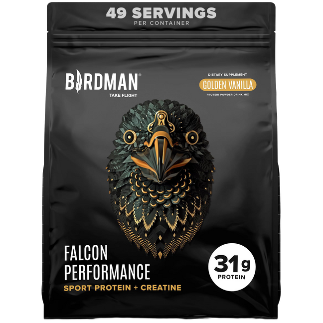 Falcon Performance Sport Protein Powder with Creatine - Vanilla Flavor - 5lbs