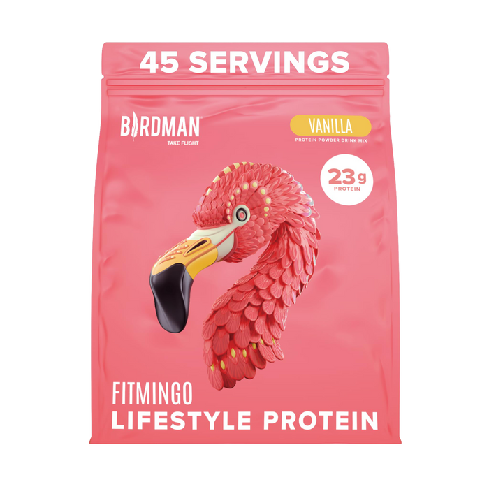 Fitmingo Plant Based Protein Powder - Vanilla Flavor - 3.3lbs