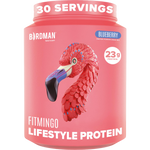 Proteína vegetal en polvo Fitmingo - Sabor a arándano - 1 kg 