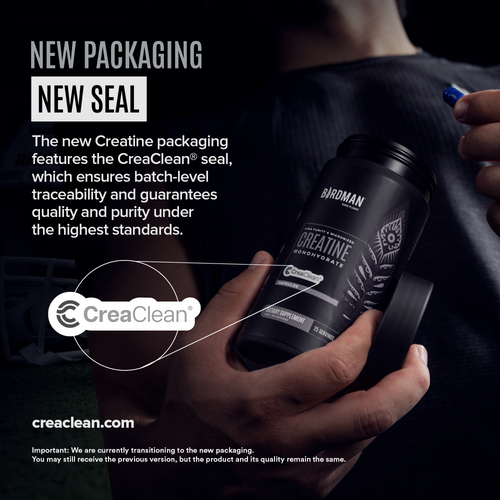 High-Purity Micronized Creatine Monohydrate in Capsules - 250 Capsules