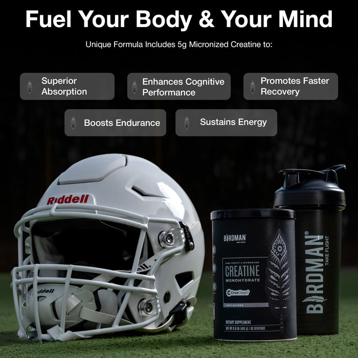 High-Purity Micronized Creatine Monohydrate - 2.2lbs