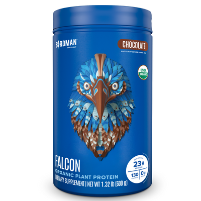 Falcon Protein Plant-Based Protein Powder - Chocolate Flavor -  1.32lbs
