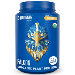 Falcon | Plant Based Protein Powder | Vanilla Flavor -  1200g