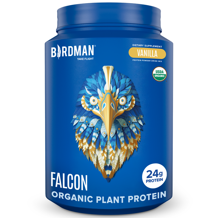 Falcon | Plant Based Protein Powder | Vanilla Flavor -  1200g