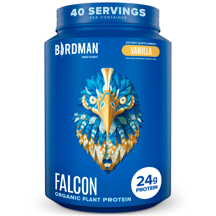 Falcon | Plant Based Protein Powder | Vanilla Flavor -  1200g