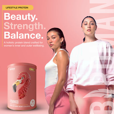 Fitmingo Plant Based Protein Powder - Vanilla Flavor - 1.12lbs